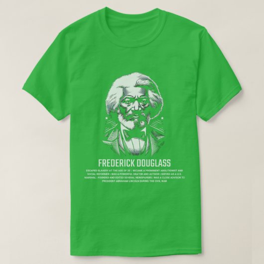 Frederick Douglass 1 T-Shirt (Design vorne)