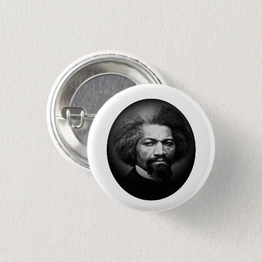 Frederick Douglass Button (Vorne & Hinten)