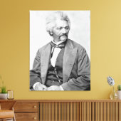 FREDERICK DOUGLASS Fotografisches Portrait Print Leinwanddruck (Insitu (Wohnzimmer))