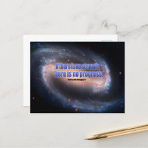 Frederick Douglass Inspiration Zitat "Progress"