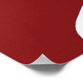 Frederick Douglass Inspirierend Zitat: Getreu mir Poster (Ecke)