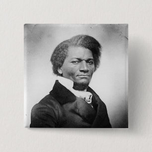Frederick Douglass Portrait ~ 1847 Button