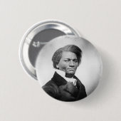 Frederick Douglass Portrait ~ 1847 Button (Vorne & Hinten)