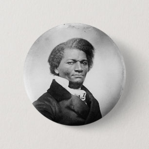 Frederick Douglass Portrait ~ 1847 Button