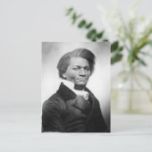 Frederick Douglass Portrait ~ 1847 Postkarte (Stehend Vorderseite)