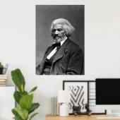 Frederick Douglass Portrait von George K. Warren Poster (Heimbüro)