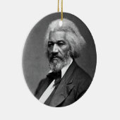 Frederick Douglass Porträt durch George K. Waren Keramik Ornament (Rechts)