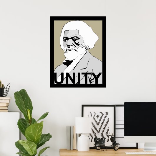 Frederick Douglass Poster (Heimbüro)