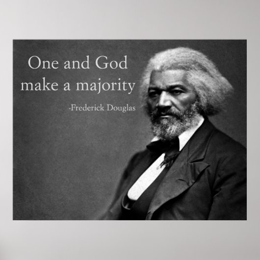 Frederick Douglass Poster (Vorne)