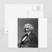 Frederick Douglass Postkarte (Vorne/Hinten)