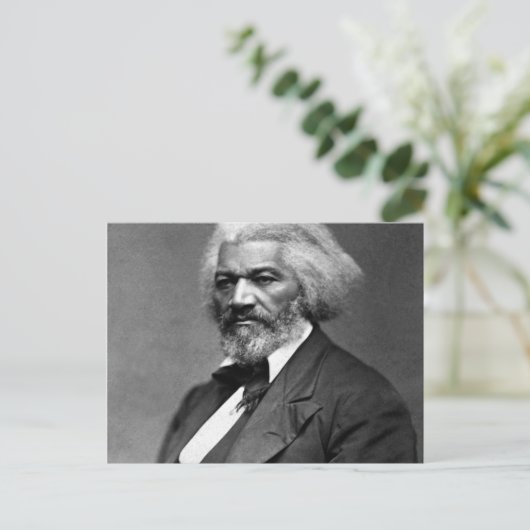 Frederick Douglass Postkarte (Stehend Vorderseite)