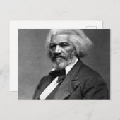 Frederick Douglass Postkarte (Vorne/Hinten)