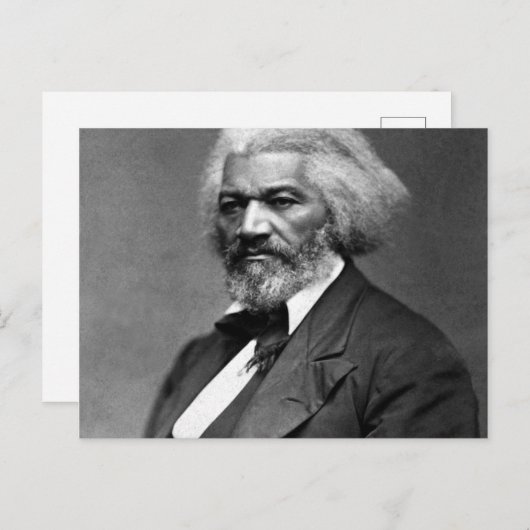 Frederick Douglass Postkarte (Vorne/Hinten)