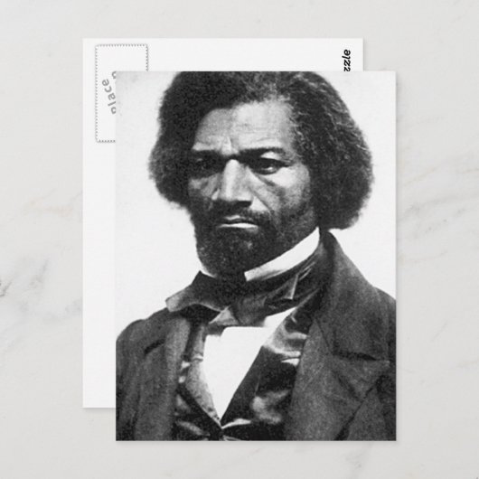 Frederick Douglass Postkarte (Vorne/Hinten)