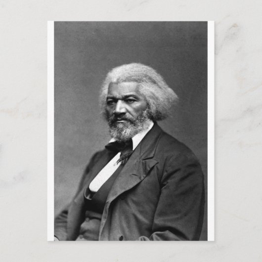 Frederick Douglass Postkarte (Vorderseite)