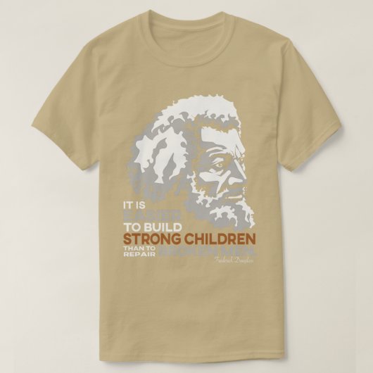 Frederick Douglass Pricing-Geschenk für Black Hist T-Shirt (Design vorne)