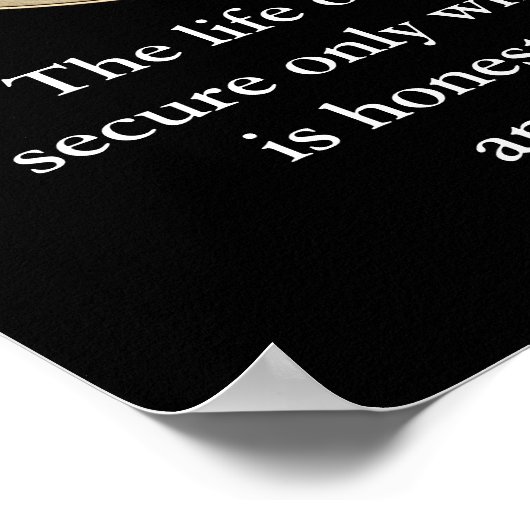 Frederick Douglass Quote Black History Class Poster (Ecke)