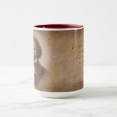 Frederick Douglass Quote Tasse "Scorching Irony" (Zentrum)