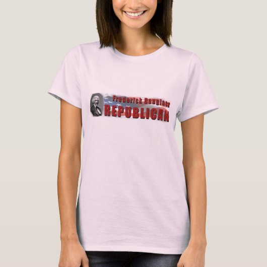 Frederick Douglass Republikaner T-Shirt (Vorderseite)