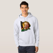 FREDERICK DOUGLASS Schwarze Geschichte Monat Hoodie (Vorne ganz)
