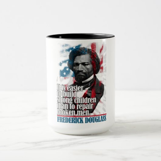 FREDERICK DOUGLASS - Starke Kinder Tasse (Zentrum)