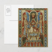 Frederick I mit seinen zwei Söhnen Postkarte (Vorne/Hinten)