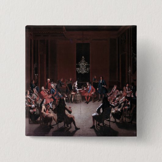 Frederick i Tabak-Uni im Bewohner von Berlin Button (Vorderseite)