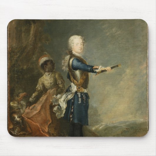 Frederick II als Kronprinz, c.1735 Mousepad (Vorne)