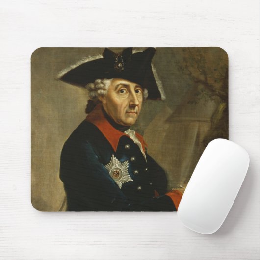 Frederick II das große von Preußen, 1764 Mousepad (Mit Mouse)