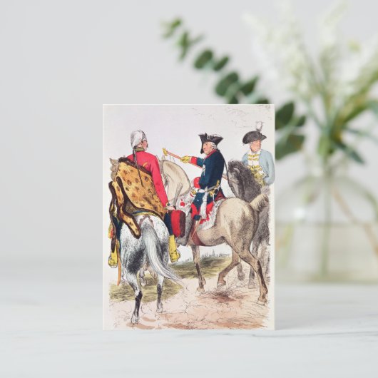 Frederick II. Postkarte (Stehend Vorderseite)