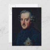 Frederick II. Postkarte (Vorne/Hinten)