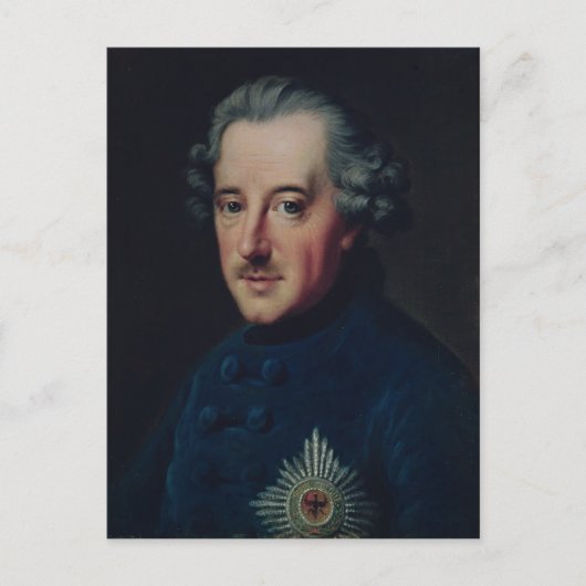 Frederick II. Postkarte (Vorderseite)