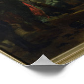 Frederick II the Great, in Lissa, Bonsoir Poster (Ecke)