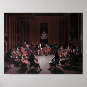 Frederick I's Tobacco Uni im Berliner Poster