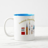 Frederick KircheSteeples Zweifarbige Tasse (Links)