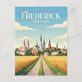 Frederick Maryland Postkarte