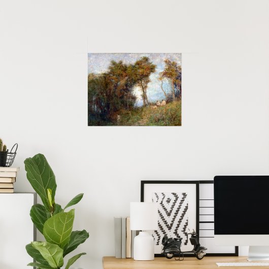 Frederick McCubbin Afterglow (Summer Abend) Poster (Heimbüro)