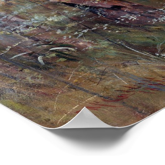 Frederick McCubbin Lost Poster (Ecke)