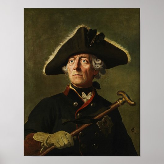 Frederick the Great Painting Poster (Vorne)