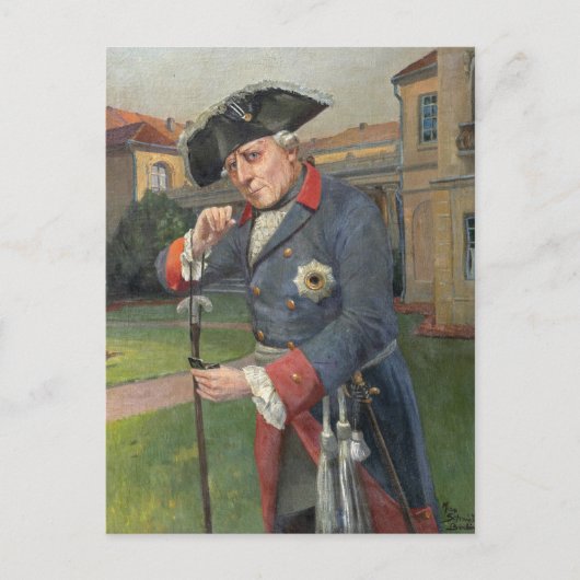 Frederick the Great Postkarte (Vorderseite)