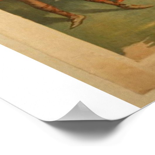 Frederick Warde Poster (Ecke)