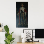 Frederick William I., König von Preußen Regalia Poster (Heimbüro)