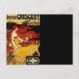Frederick Winthrop Ramsdell Bicycle Art Postkarte
