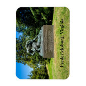 Fredericksburg-Schlachtfeld in Virginia Magnet (Vertikal)