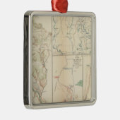 Fredericksburg Silbernes Ornament (Rechts)