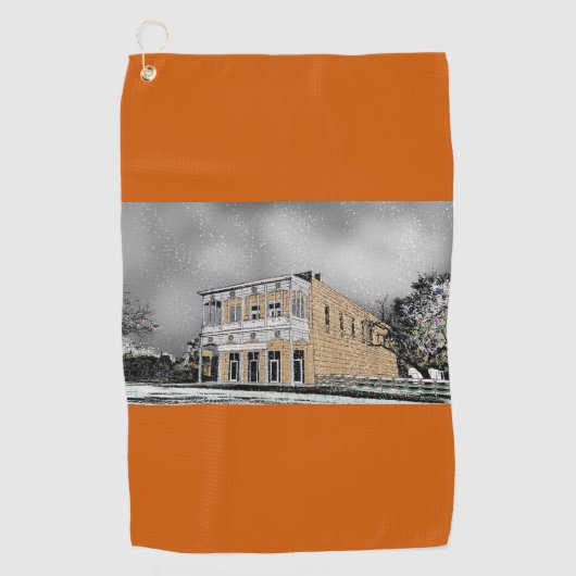 Fredericksburg Texas Golf Handtuch (Vorderseite)