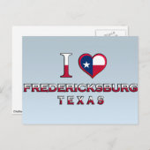 Fredericksburg, Texas Postkarte (Vorne/Hinten)
