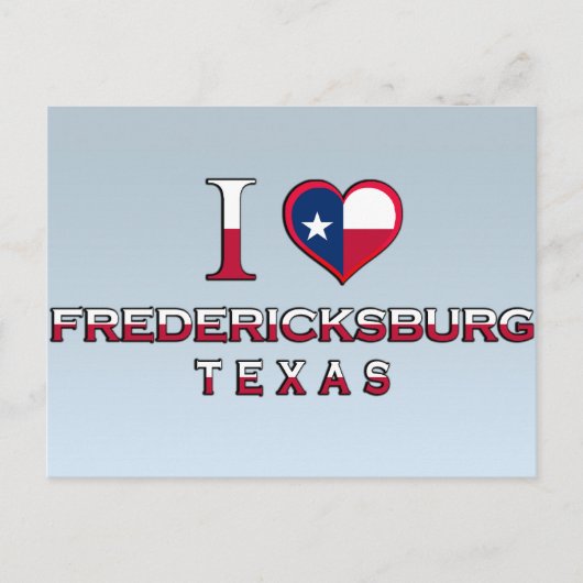 Fredericksburg, Texas Postkarte (Vorderseite)