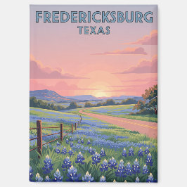 Fredericksburg Texas Travel Magnet