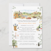 Fredericksburg TX Bachelorette Weekend Itinerary Einladung (Vorderseite)